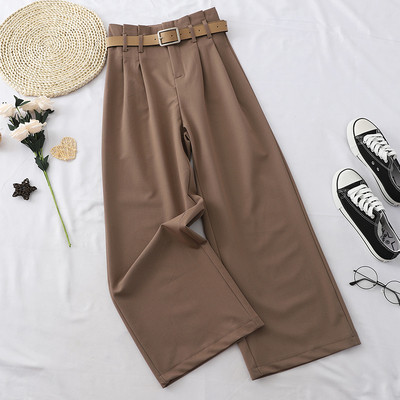 Pantaloni de dama moderni in trei culori - cu talie inalta