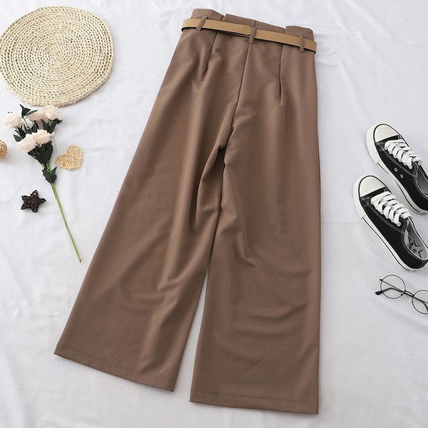 Pantaloni de dama moderni in trei culori - cu talie inalta