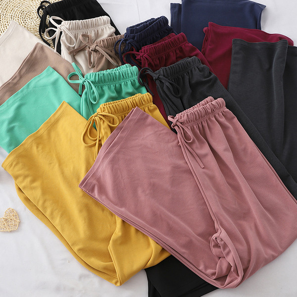 Alkalmi női nyakkendős nadrág - több színben