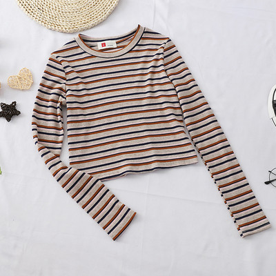 Bluză casual de damă cu mâneci lungi în patru culori