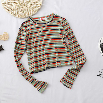 Bluză casual de damă cu mâneci lungi în patru culori