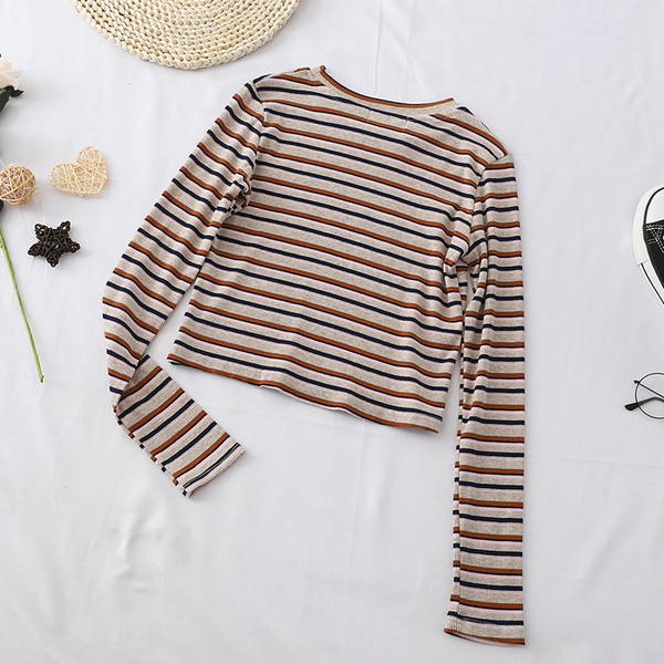 Bluză casual de damă cu mâneci lungi în patru culori