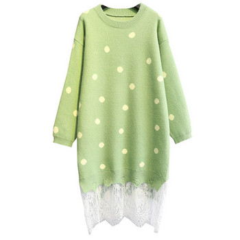 Rochie de iarna dama cu dantela in patru culori