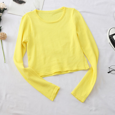 Bluză casual de damă, în cinci culori, cu decolteu O