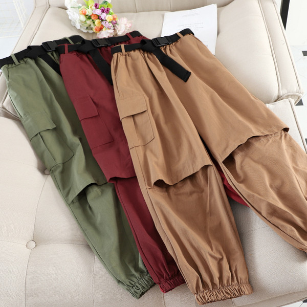 Pantaloni casual dama cu buzunare in diferite culori