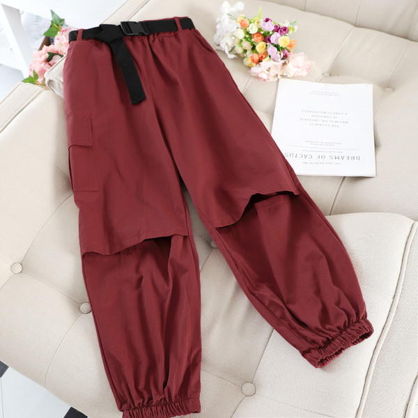 Pantaloni casual dama cu buzunare in diferite culori