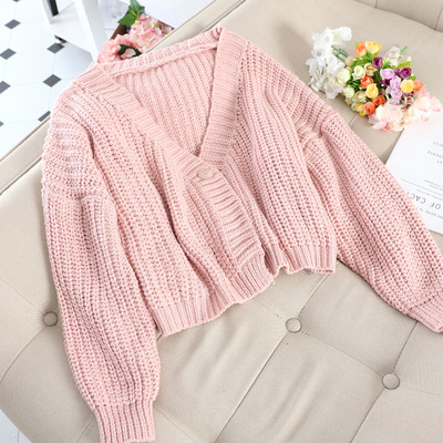 Vesta casual dama cu guler in forma de V in diferite culori