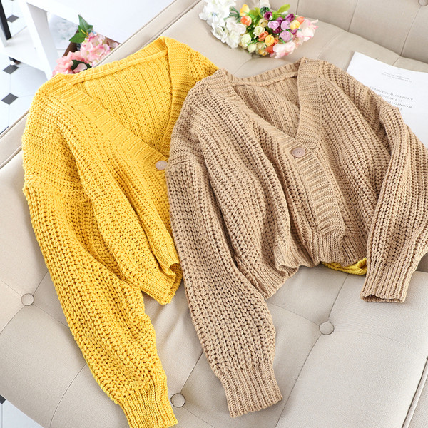 Vesta casual dama cu guler in forma de V in diferite culori