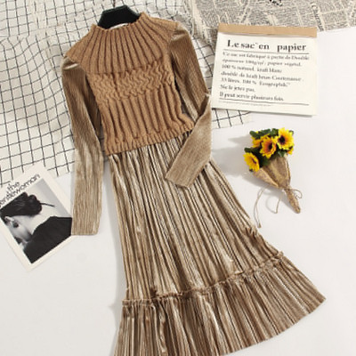 Rochie de dama lunga model nou cu decolteu O in mai multe culori