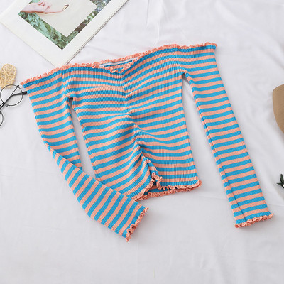 Női csíkos blúz hosszú ujjal, három színben