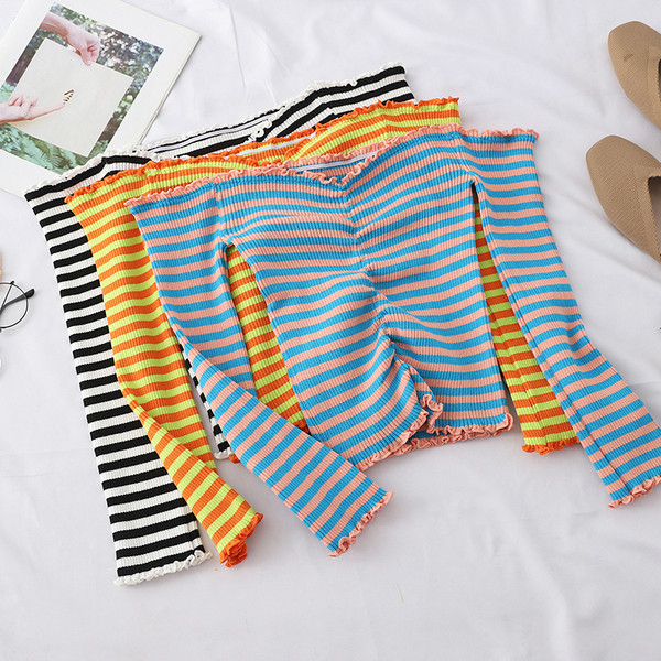 Női csíkos blúz hosszú ujjal, három színben