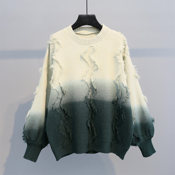 Hit pulover de damă modern în culoare irizată