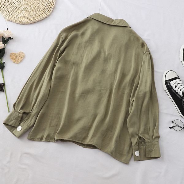 Női ing széles modell gombokkal több színben