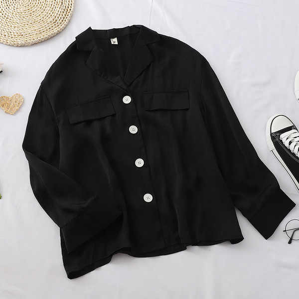 Női ing széles modell gombokkal több színben