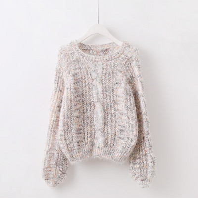 Pulover de iarna de dama cu decolteu in mai multe culori