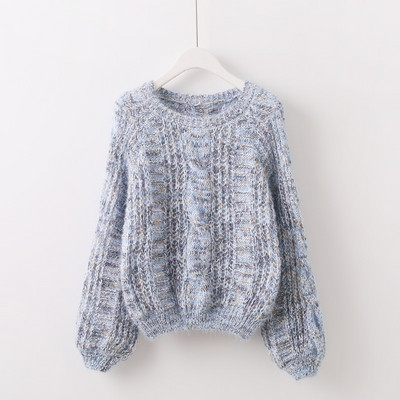 Pulover de iarna de dama cu decolteu in mai multe culori