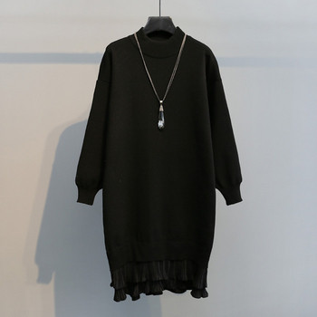 Rochie de iarna dama - model lung in trei culori