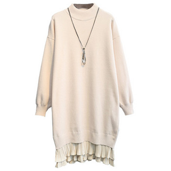 Rochie de iarna dama - model lung in trei culori