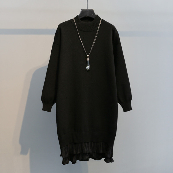 Rochie de iarna dama - model lung in trei culori