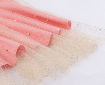 Rochie eleganta de dama cu bretele late si perle in roz