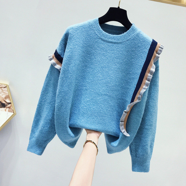 Női alkalmi téli pulóver több színben