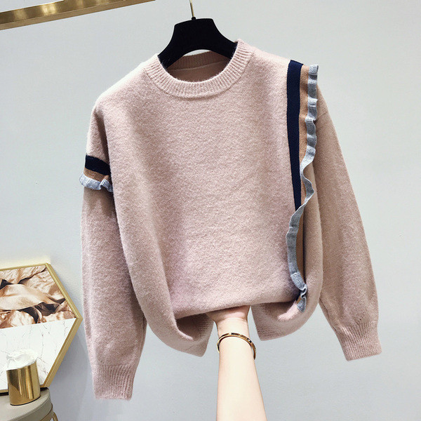 Női alkalmi téli pulóver több színben