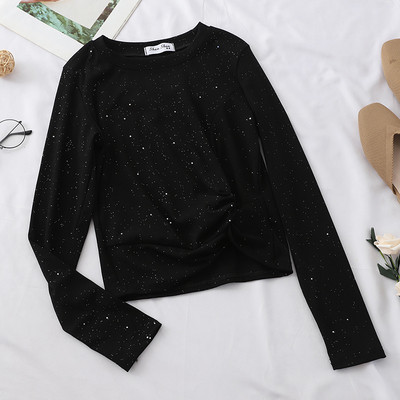 Bluză casual de damă cu mâneci lungi – în mai multe culori