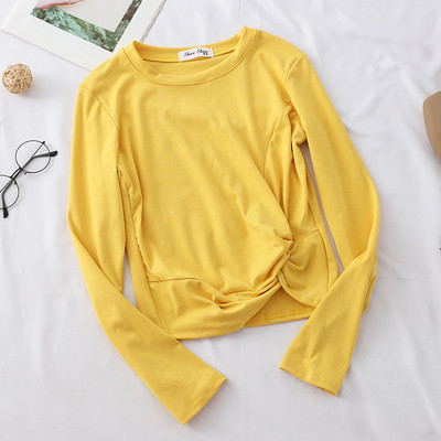 Bluză casual de damă cu mâneci lungi – în mai multe culori