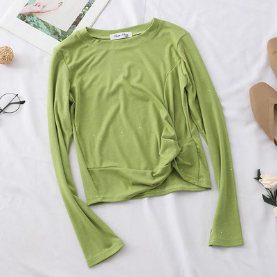 Bluză casual de damă cu mâneci lungi – în mai multe culori