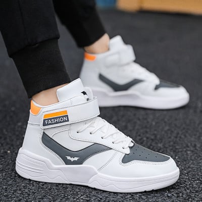 Adidasi moderni pentru barbati din piele ecologica in trei culori