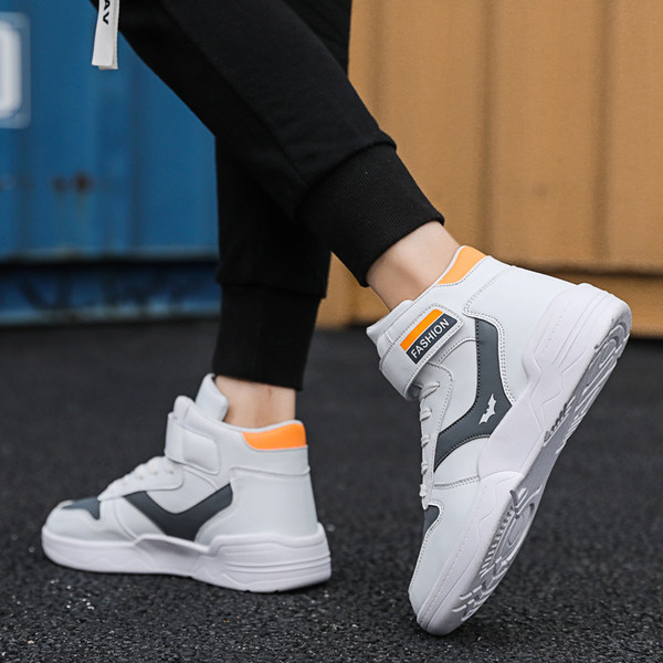 Adidasi moderni pentru barbati din piele ecologica in trei culori