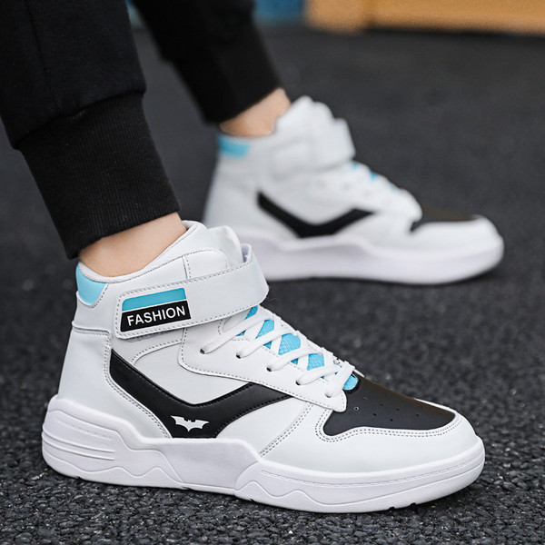 Adidasi moderni pentru barbati din piele ecologica in trei culori