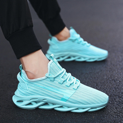 Adidasi moderni pentru barbati in patru culori cu sireturi