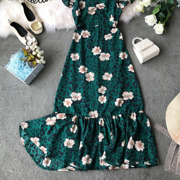 Rochie moderna de dama cu bretele subtiri - model croiat