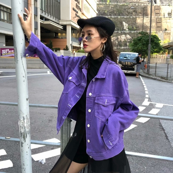 Jacheta din blugi albastru cu nasturi si buzunare