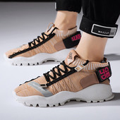 Tenisi casual barbatesti din material textil in mai multe culori