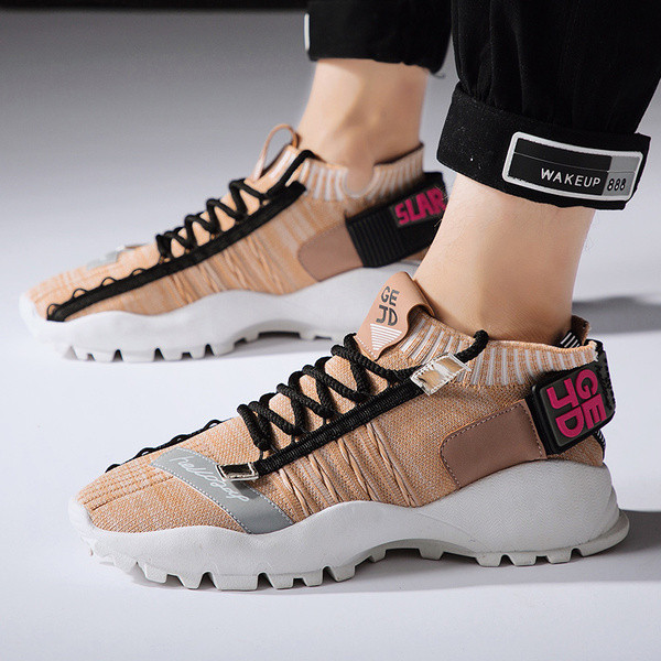 Tenisi casual barbatesti din material textil in mai multe culori