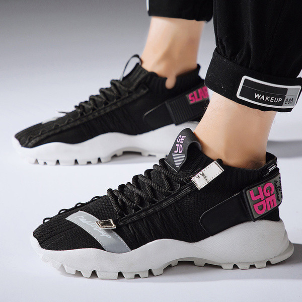 Tenisi casual barbatesti din material textil in mai multe culori