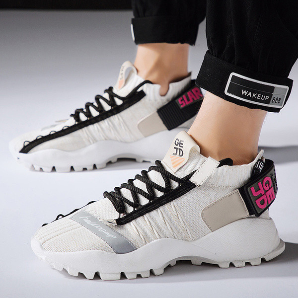 Tenisi casual barbatesti din material textil in mai multe culori