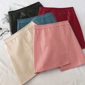 Fusta de dama actuala cu talie inalta - in cinci culori