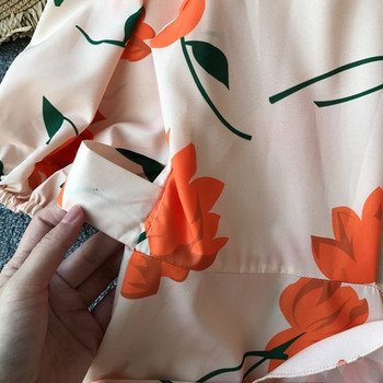 Rochie elegantă de damă cu model floral