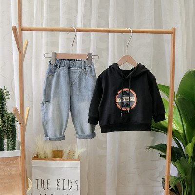 Modern gyerek szett fiú blúz + farmer több színben