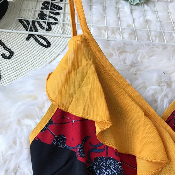 Rochie casual dama - model croiat cu bretele subtiri