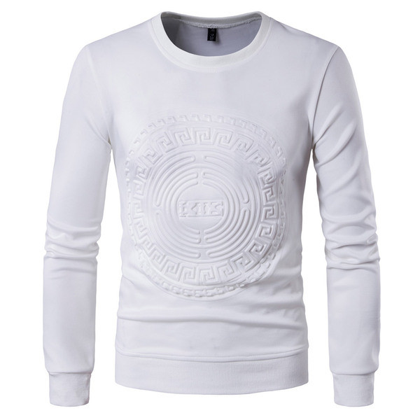 Bluză casual bărbătească cu mâneci lungi în trei culori