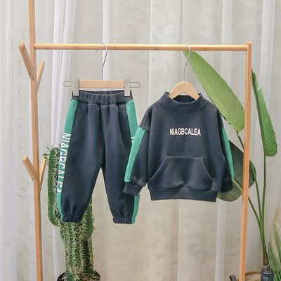 Set copii model nou pentru baieti bluza + pantaloni