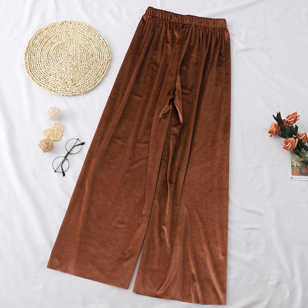 Modern női nadrág magas derékkal - öt színben