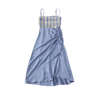 Rochie casual de dama cu bretele subtiri in mai multe culori