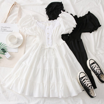 Rochie casual dama - model croiat in trei culori