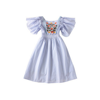 Rochie casual dama in mai multe culori cu broderie