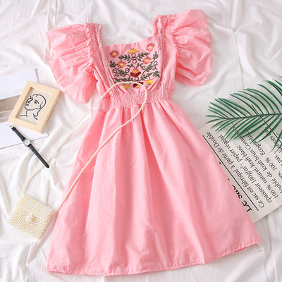 Rochie casual dama in mai multe culori cu broderie